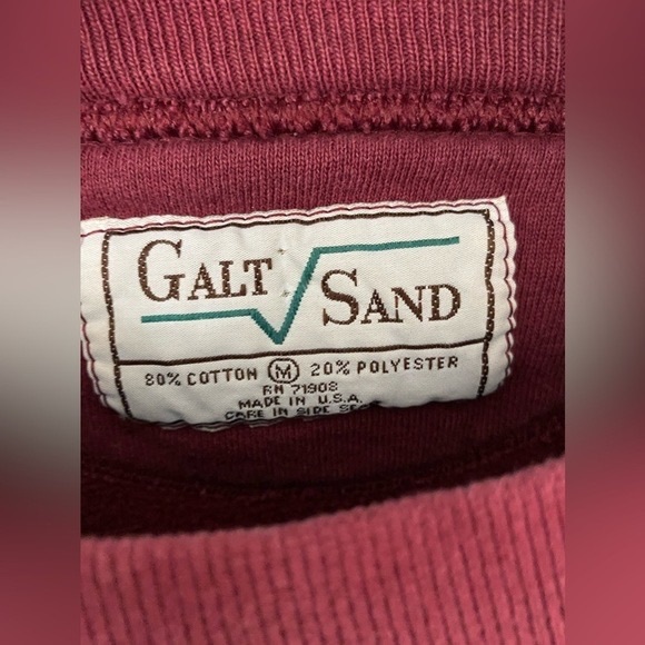 GALT SAND UNIVERSITY OF SOUTHERN CALIFORNIA Red Sweatshirt in Medium - Picture 7 of 8